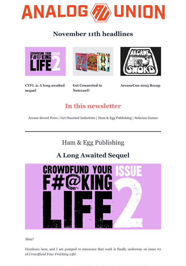 Tuesday, November 18th