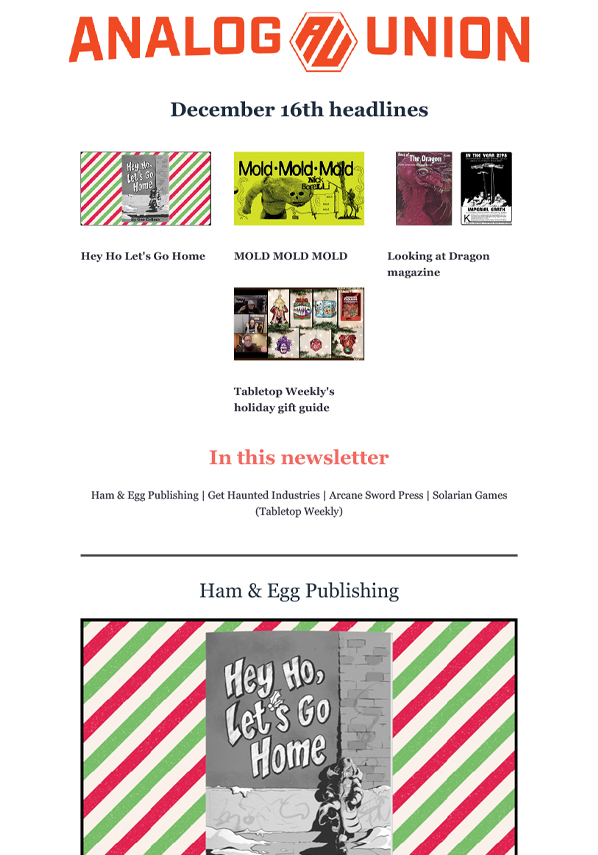 Tuesday, December 16th