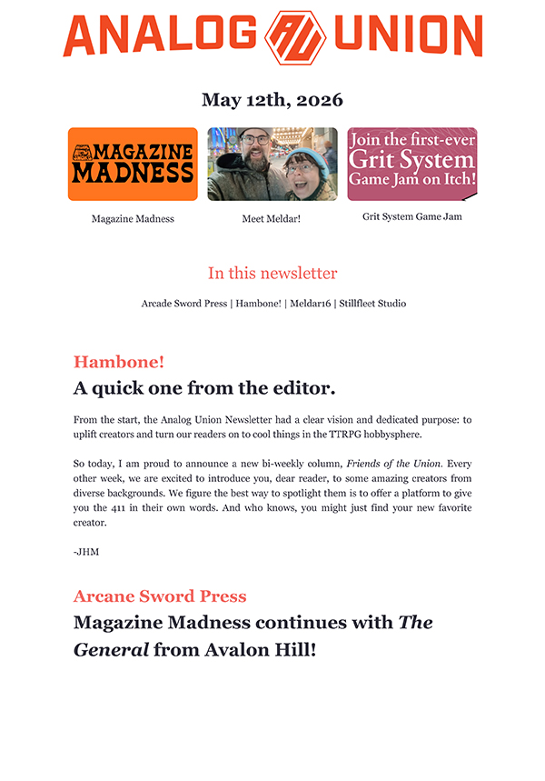 Tuesday, May 12th